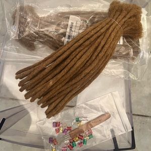 ✅SOLD✅Premium 10-Inch Human Hair Dreadlocks in Color #27 - 60 Pieces (2 Packs)
